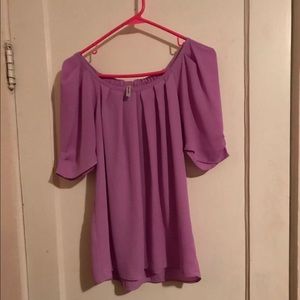 Cute Purple Blouse